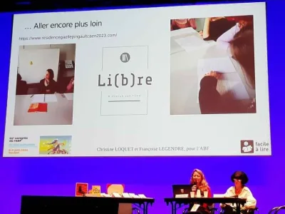 Li(b)re aux Congrès ABF : Bibliothèque vivante et conférence FAL