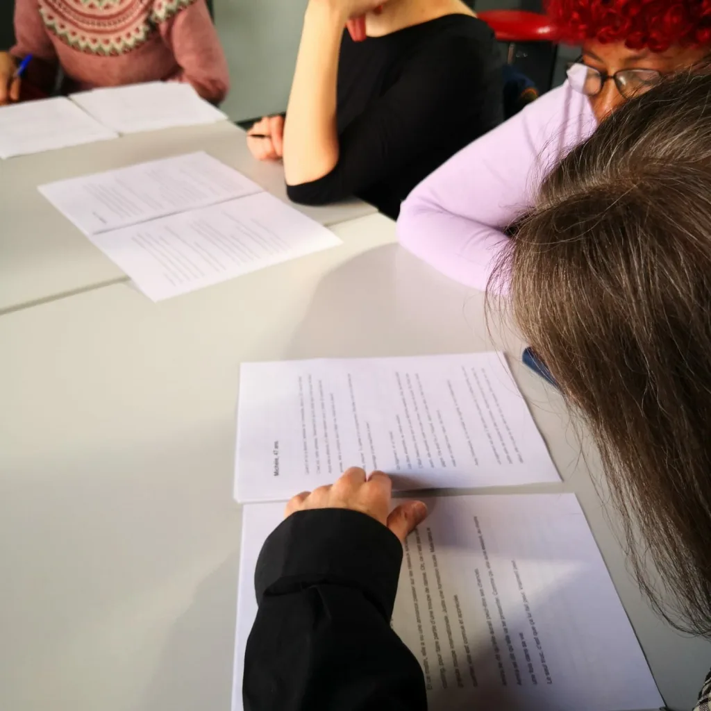 Atelier d'écriture collective à Caen